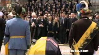 Verschiedene Hymnen beim Requiem für Otto von Habsburg in München 11 Juli 2011 [upl. by Akehs]