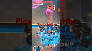 Clash Royale Rascals vs ElixiR Golem [upl. by Zoellick280]