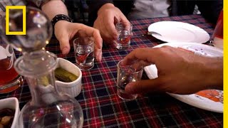 How to Drink Vodka the Russian Way  National Geographic [upl. by Eido]