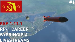 KSP 1111 RSSRORP1 Principia Livestream Career 1 [upl. by Khalil]