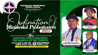 ORDINATION OF MINISTERIAL PROBATIONERS 2024 [upl. by Aloibaf463]