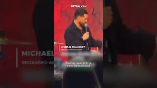 Britanskoamerički glumac Michael Malarkey odbio je popiti Starbucks kafu [upl. by Ahsehat]