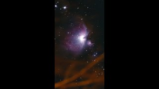 Orion Nebula and Pleiades  Time Lapse with Telescope and Lens [upl. by Aliuqet]