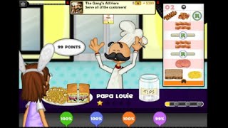 Papas Cheeseria Papa Louie  All Ingredients Rank 65 [upl. by Ignacius727]