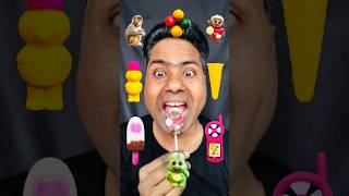 Eating Challenge ASMR icecream chocolate Jelly eatingchallenge emojieatingchallenge emojieating [upl. by Conlan]