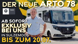 🔥PREMIERE🔥 Entdeckt das ultimative LuxusWohnmobil Der neue Arto 78 [upl. by Kirven]