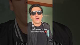 Los peores 14 dias de venta del año mayoreo proveedor ventas clientes dinero historia [upl. by Ditmore]