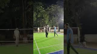 Lets play🏸 badminton [upl. by Enalb]