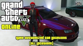 Grand Theft Auto 5 Online Rare Customized Car Spawn Locations Part IV Obey Tailgater [upl. by Roxine628]