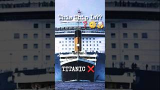 How did a cruise ship bigger than the TITANIC sink facts shorts [upl. by Ysdnil]