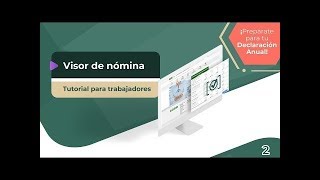 Tutorial Visor de nómina para trabajadores [upl. by Ajidahk]