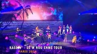 KASSAV  ZOUK LA SE SEL MEDIKAMAN NOU NI  PARIS 2024 [upl. by Darlene390]