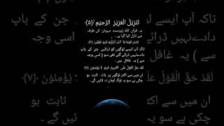 Discover Surah Yasin 5 6 7 with Urdu Translation Now [upl. by Alamac669]