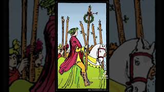 Aprendizaje del significado de las cartas de bastos del Tarot [upl. by Ahsikram67]