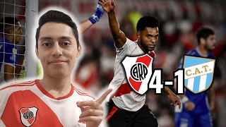 River 4 vs Atlético Tucumán 1 Reacción 2024 ¡¡¡EL RIVER QUE QUIERO YO [upl. by Llezom]