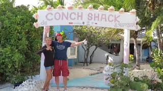 A TURKS AND CAICOS MUST  Da Conch Shack Beach Bar [upl. by Hajan]