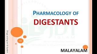 Digestants Pharmacology Malayalam [upl. by Sumer]