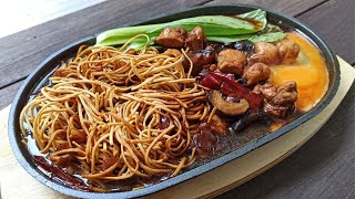 Sizzling Yee Mee Recipe How to make easy Sizzling Fried Yee Mee [upl. by Theall]