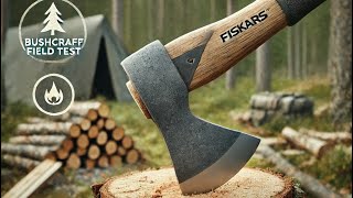 Fiskars Norden N10 Ax Review Bushcraft Field Test Performance [upl. by Itsuj]