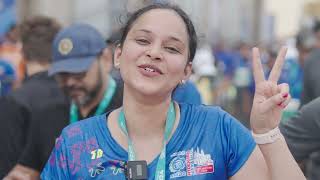 Race Day Joy Hear from the Runners of NMDC Hyderabad Marathon 2024  Hyderabad Runners [upl. by Celin]