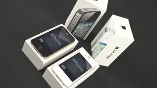 Apple iPhone 4S Unboxing White amp Black [upl. by Brew169]