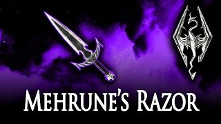 Skyrims Daedric Artifacts Mehrunes Razor [upl. by Notkcorb]