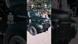 International KB2 Rat Rod Truck 💀 Eville Shindig 2024 Evansville pickup hotrod carshow [upl. by Elesig]