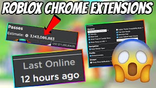 GOOD Roblox Chrome Extensions YOU NEED THIS [upl. by Jeffie]