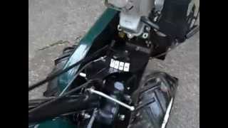 Craftsman 55hp 14 inch rear tine roto tiller [upl. by Eeb563]