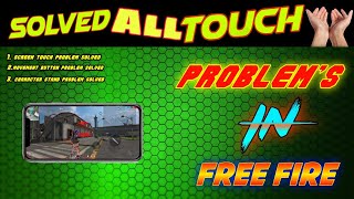 Free fire joystick problem in mobile  freefire touching problem  Freefire all touch problem solved [upl. by Dorella]