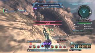 Xenoblade Chronicles X  Gradivus the Headless Empire On Foot Solo Assault RiflePhoton Saber [upl. by Buroker669]