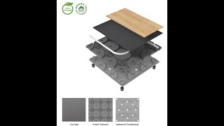 Module dry heating panel of ecofriendly carbon composite material Korean ondol type panel [upl. by Jermain]