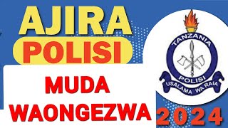 MUDA UMEONGEZWA Kuomba ajira za polisi 2024  Bunge laingilia kati [upl. by Ohs519]