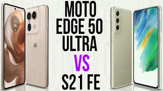 Motorola Edge 50 Ultra vs S21 FE Comparativo amp Preços [upl. by Anoli]