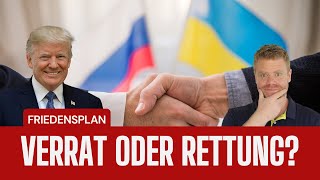 Verrat oder Rettung  Trumps UkraineFriedensplan [upl. by Idaline828]