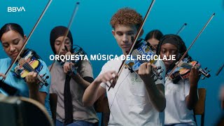 BBVA Villancico Orquesta Música del Reciclaje [upl. by Glen269]