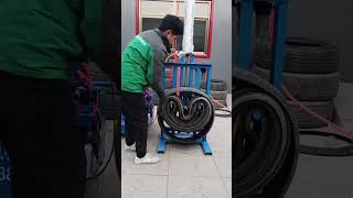 viralvideo automobile tires youtuber machine tiremanufacturing youtubeshorts tirefactory [upl. by Eniamrahc]