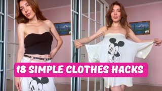 18 Clothing Hacks That Will Change Your Life [upl. by Tcideneb]