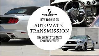 How To Drive an Automatic Car Step by Step Tips Tricks amp POV  Veluxity [upl. by Celina]