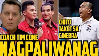 GINEBRA TIM CONE NAGPALIWANAG  CHITO VICTOLERO TAKOT SA GINEBRA [upl. by Ribak]