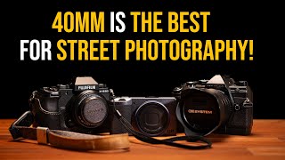 Why I think 40mm is the best focal Length for Street Photography [upl. by Markson603]