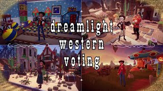 Dreamsnaps Voting  Dreamlight Western  Disney Dreamlight Valley [upl. by Elleynod]