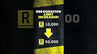 DSS Donation Limit Increased [upl. by Phelia]