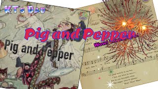 Pig and Pepper Songs from Alice in Wonderland  Nursery Rhyme Karaoke [upl. by Annawot347]