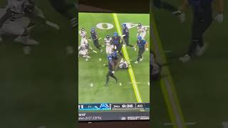 OMG DAVID MONTGOMERY Lions MNF MondayNightFootball NFL DetroitLions [upl. by Waterer]