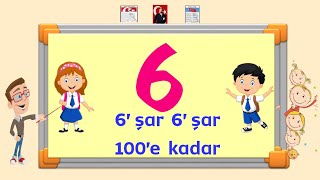 6 şar ritmik sayma 100 e kadar [upl. by Gabriel87]