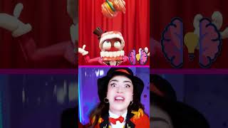 AnythingAlexia TRANSFORMS into Caine 🤡🎪 THE AMAZING DIGITAL CIRCUS shorts [upl. by Nyrhtak]