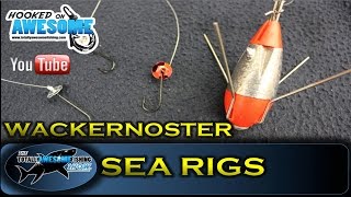 Sea Fishing Rigs THE WHACKERNOSTER RIG  TAFishing Show [upl. by Yerhcaz]