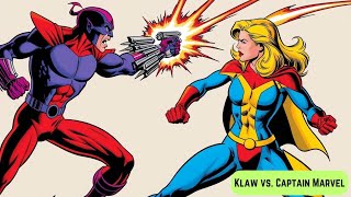 Marvel Champions Playthrough  Klaw vs Captain Marvel [upl. by Janeen]