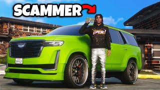 I SCAMMED EVERYONE as the PLUG in GTA 5 RP [upl. by Enyamrahc]